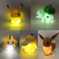 thumbnail image 4 of Lámpara de luz nocturna Led Original de Pokémon, figura de acción, suave, Pikachu, Eevee, Jirachi, decoración para dormitorio de niños, regalo de juguete para niños, 4 of 5