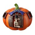 thumbnail image 2 of Lámpara de Halloween Lámpara De Calabaza De Halloween Precioso Patrón De Calabaza Decoración Navideña Ligera 14x13cm El 14x13cm Magideal Lámpara de Halloween, 2 of 7