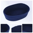 thumbnail image 2 of REGALWOVEN 3 Packs Storage Basket, Shelf Closet Storage Bin for Key Tray Bowl for Entryway Desk, Catchall Home Decor Navy 11.8*6.7*3.5in, 2 of 5