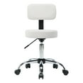 thumbnail image 3 of Naomi Home Adjustable Drafting Stool-Color:White, 3 of 4