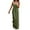 23# Army Green, variant on RPVATI Womens Casual Sleeveless Jumpsuits Summer Boho Wide Leg Floral Rompers Overalls with Pockets Black L