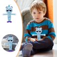 thumbnail image 2 of Light Blue Kids Character Pillow Game Children Toy Doll Game Peripheral Universal Kids, 2 of 6