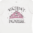 thumbnail image 4 of Inktastic Tiara 2nd Birthday Princess Girls Toddler T-Shirt, 4 of 5