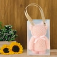 thumbnail image 4 of Harlier Bear Shape Bath Towel, Soft Coral Fleece Hand Towels, Bear Towel with Exquisite Bags for Wedding Graduation Valentine's Day Baby Shower Birthday Souvenir Supplies (Pink), 4 of 8
