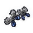 thumbnail image 7 of Crystal Rhinestone Hair Clips Shiny Butterfly-shaped Hair Barrettes Elegant Hair Accessory, 7 of 7