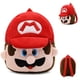 thumbnail image 1 of Mochila Super Mario Bros Luigi para niños de 1 a 3 años, linda mochila escolar de felpa, regalo de cumpleaños y Navidad zhangmengya LED, 1 of 2