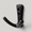 Matte Black, variant on Balin Designs Wren Wall Hook, Compact Metal Hanger for Home, Brushed Brass