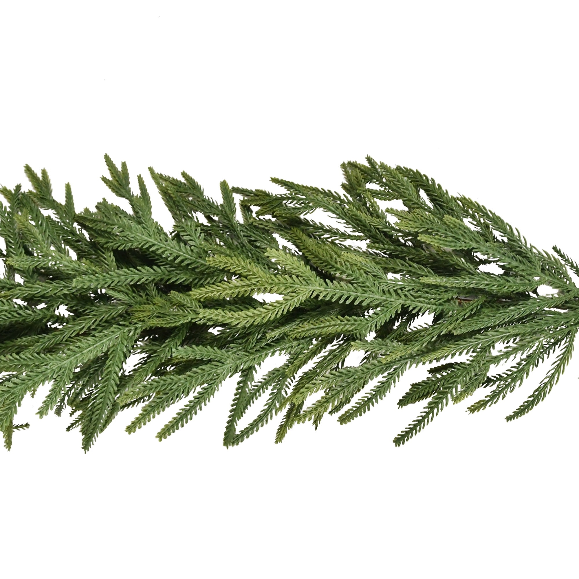 My Texas House Norfolk Unlit Artificial Christmas Garland, 9' photo 4