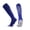 A-Blue, variant on ZACPNCV Kids Knee High Soccer Socks Thick Towel Bottom Training Socks Non Slip Grips Cushioned Sole Football Long Socks for Boys Girls 5-17Y B-Mint Green