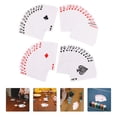 thumbnail image 1 of 1 Set Paper Poker Cards Props Board Game Entertaining Poker Blank Sublimation Pokers, 1 of 9