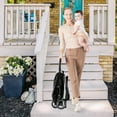 thumbnail image 2 of Infans Portable Baby Stroller One-Hand Fold Pushchair W/ Aluminum Frame Grey, 2 of 6