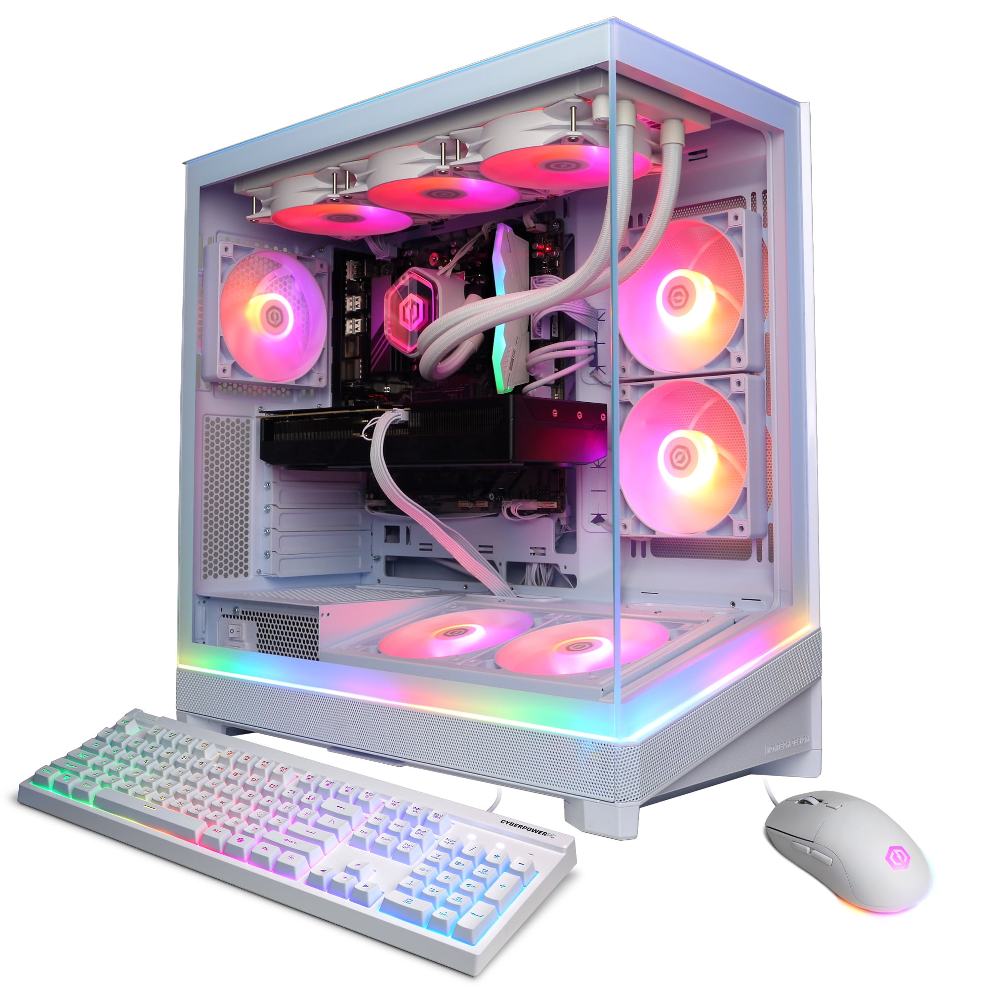 CyberPowerPC Gamer Supreme Gaming PC, AMD Ryzen 7 9850X3D, NVIDIA GeForce RTX 5070 Ti 16GB, 32GB DDR5, 2TB SSD, SLCAI10600CPG