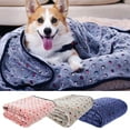 thumbnail image 1 of Dog Blanket Soft Warm Flannel Cat Blanket, Great Pet Throw for Cats,Puppy,Small Medium Large Dog, 1 of 7