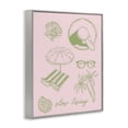 thumbnail image 2 of Stupell Industries Coastal Slow Beach Living Gray Framed Giclee Art, 11 x 14, by The Prints Vibe, 2 of 8