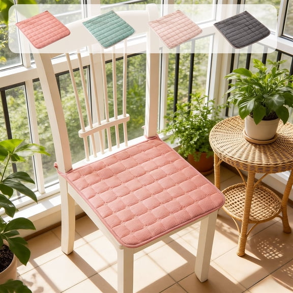 Chair Cushion 15.75x15.75in Soft Pressure Relief Seat Cushion for Office Chair Chair Pads for Dining Chairs Lightweight by PALIFEUR