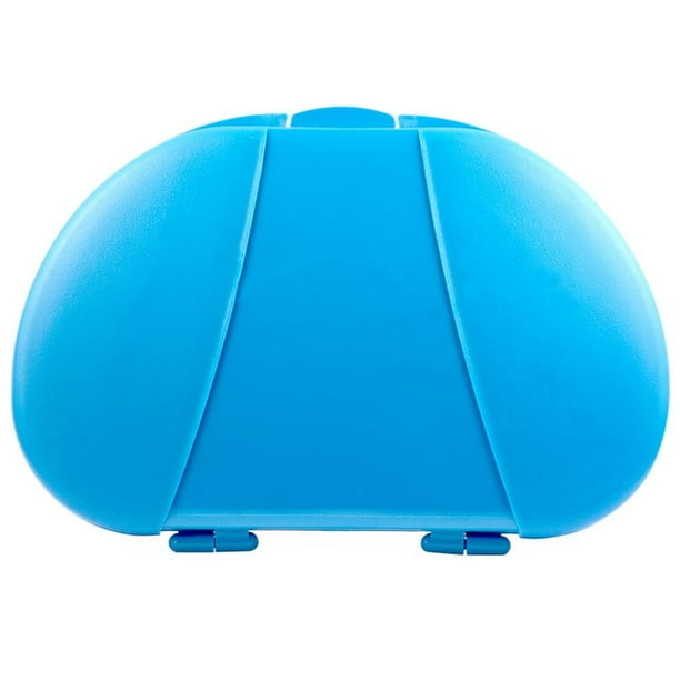 Vitacarry 8 Compartment Pill Box For Mediscations Vitamins And Other Pills Blue Walmart Com Walmart Com