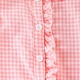 thumbnail image 5 of mgoYE Toddler Girl Button Shirt Tie Knot Shirt Plaid Blouse Sleeveless Ruffled Tops Kids Baby Summer Clothes Size 18-24 Months Pink, 5 of 9