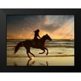 thumbnail image 2 of PHBurchett 24x19 Black Modern Framed Museum Art Print Titled - Wave Runners V, 2 of 5