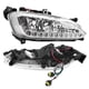 thumbnail image 5 of Luz De Circulación Diurna Para Coche, Cubierta De Lámpara Antiniebla DRL Para Santa Fe/IX45 2013-2015, Luces LED De Seguridad, Plástico ABS Blanco De Alta, 5 of 7