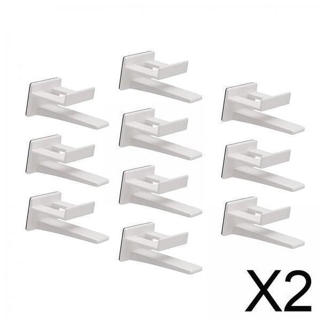 Ganchos para sombreros Macarena 2x10 Uds Estante Multifuncional Almacenamiento duradero