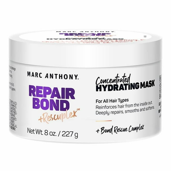 Tratamiento capilar Marc Anthony repair bond + rescuplex weekly care de 227 g