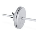 thumbnail image 2 of CAP Barbell Standard 1-Inch Cast Iron Weight Plate, 50 lb, Single, Grey, 2 of 3