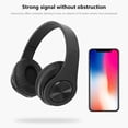 thumbnail image 3 of IBaodan Portable Over Ear Headphones Stereo Sound Gaming Headset High Value And High Craftsmanship Headset Wireless Call Headset Subwoofer Live 5.0 Bluetooth Headset for Travel Work Hiking, 3 of 9