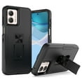 thumbnail image 1 of Étui Robuste Antichoc avec Béquille pour Moto g 5G 2023 g Play Pure Power Stylus Edge 40 Pro X40 30 Pro, Étui de Protection pour Voiture, Noir, pour Edge Plus 2023, 1 of 6