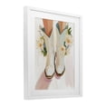 thumbnail image 2 of Stupell Industries Modern Blooming Cowgirl Boots White Framed Print Under Glass, 13 x 16, by The Prints Vibe, 2 of 8