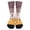 Brown, variant on Kids' Ice Cream Crew Socks - Melting Ice Cream & Sprinkle Print Socks for Boys & Girls (7-12 Years)
