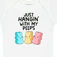 thumbnail image 4 of Inktastic Easter Just Hangin' with My Peeps Boys or Girls Baby Bodysuit, 4 of 5