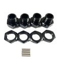 thumbnail image 1 of Adaptador Hexagonal Tholdsy 4 Uds 1/7 Aleación de Aluminio Negro para ARRMA 6S, 1 of 6