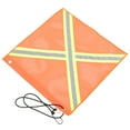 thumbnail image 3 of OULII Red Reflective Signal Flag for Cars Enhances Night Safety Durable Mesh Design, 3 of 5