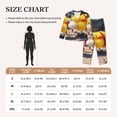 thumbnail image 6 of Lsque Pikmin Pattern Long Sleeve Pajama Set for Women - Soft 2-Piece Sleepwear and Loungewear Set with Pockets, Comfy Nightwear, 6 of 8