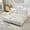 White, variant on 77" 2-Seater Modular Sectional Cloud Sofa, Chenille Fabric Deep Seat Couch with Lattice Decored Cushions