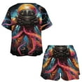 thumbnail image 3 of Octopus in The Mysterious Ocean Pajamas Set Womens Loungewear Sleepwear 2 Piece PJ Sets, 3 of 7