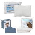 thumbnail image 1 of Protector de Colchón Individual + Juego de Sábanas Azul Acero + Almohada Frosty, 1 of 8