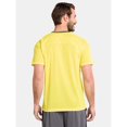 thumbnail image 4 of Athletic Works Men's and Big Men's Mixed Media Tee, Sizes XS-5XL, 4 of 5
