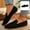 Black, variant on Willtoo Womens Loafers Round Toe Slip‑On Comfort Casual Flats Soft Sole Lightweight Non Slip Walking Shoes for Office Daily Wear