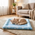 thumbnail image 4 of Tong Bed Mat Rectangular Washable Easy To Clean Round Animal Pad Fold Puppy Chill Mat For Cats And Wear For Outside Mat, 4 of 6