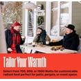 thumbnail image 2 of Westinghouse Infrared Electric Outdoor Heater - Hanging, 2 of 5