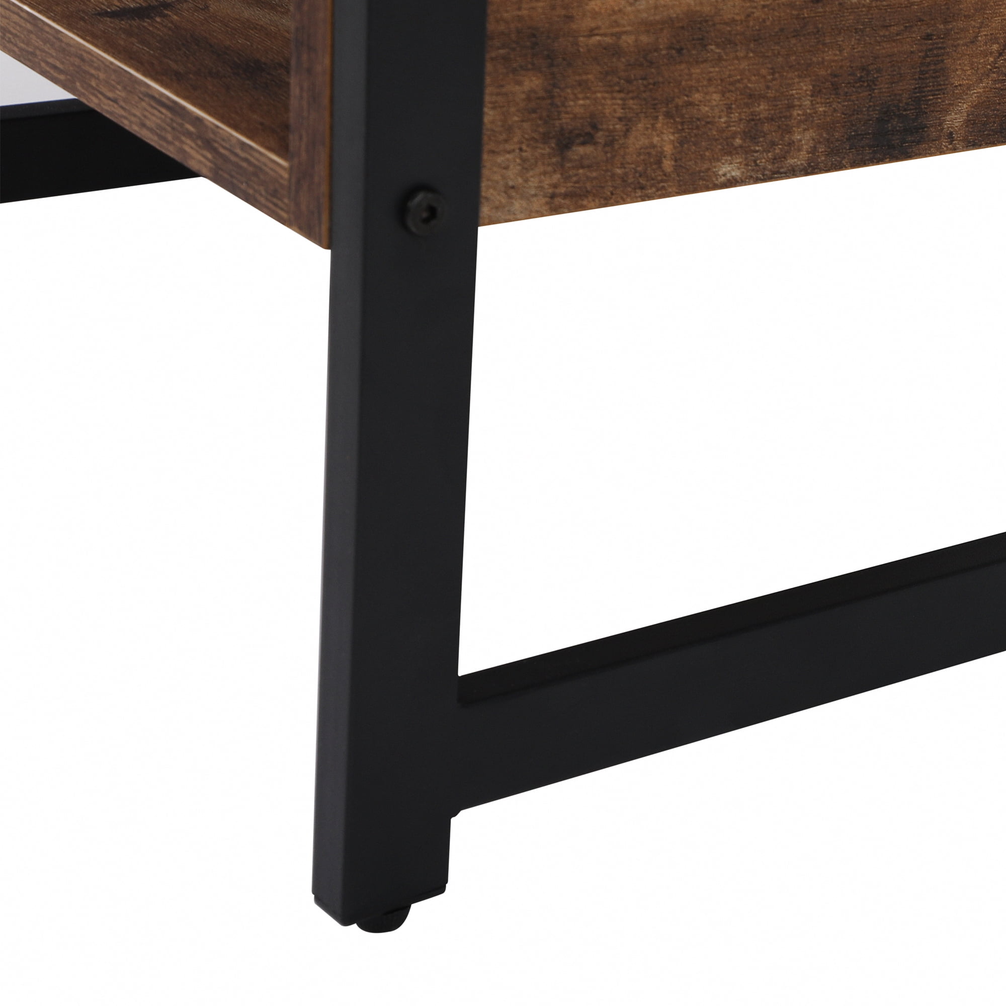 Lowestbest Retro Coffee Table, Suitable for Living Room and Bedroom, Retro Color Lowestbest Retro Coffee Table, Suitable for Living Room and Bedroom, Retro Color
