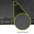 thumbnail image 2 of ProsourceFit Extra Thick Puzzle Exercise Mat 1", EVA Foam Interlocking Tiles for Protective, Cushioned Workout Flooring for Home and Gym Equipment, Black 3-Pack, 2 of 5