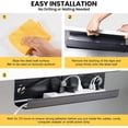 thumbnail image 7 of LazySpin 2 Pack Under Desk Wire & Cable Management Organizers, Black, 7 of 7