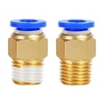 thumbnail image 3 of Conector de aire de ajuste neumático 50pcs accesorios rápidos PC4-01 PC6-01 PC6-02 1/8 "1/4" 3/8 "1/2" Rosca macho, 3 of 5