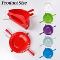 thumbnail image 3 of Gnwei 2 in 1 Dumpling Maker Press, Gyoza Pot Pie Maker,Multifunction DIY Dumpling Mold, Pierogi Dough Press Mold, Kitchen Maker Press for Empanadas, Meat Pies, Potstickers, 3 of 4