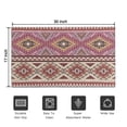 thumbnail image 5 of Pink Boho Tribal Diamonds and Triangles Pattern Door Rugs,Washable Non Slip Door Mats Indoor,Decorative Door Mats,Entry Mat Indoor for Entrance,Bedroom,Kitchen,Bathroom,17"x30", 5 of 6