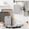 thumbnail image 2 of KitchenAid Asteroid Pot Holder 2-Pack Set, Matte Grey, 7" x 10", 2 of 6