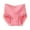 Pink, variant on Sngxgn Women's Underwear Cotton Panties Lace Brief(Blue,XXL)