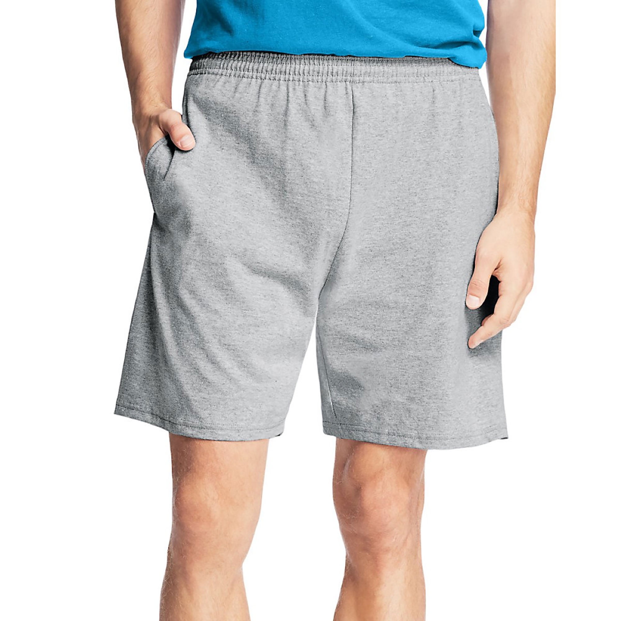 Hanes Men's Gentle Elastic Waistband Jersey Cotton Shorts, Style 8790/ ...